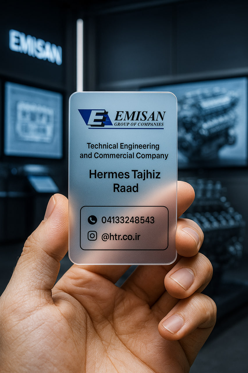 Hermes Tajhiz Rad - EMISAN exclusive representative in Iran
